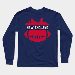 New England Football Long Sleeve T-Shirt